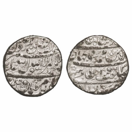Shah Jahan I, Silver Rupee, 11.38g, Akbarabad Mint, AH (1039)/3 RY, name of four caliphs d