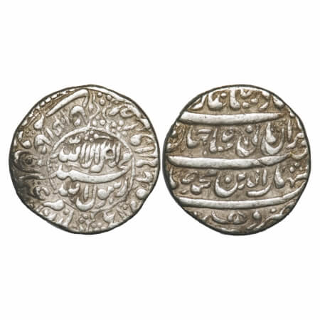 Shah Jahan I, Silver Rupee, 11.38g, Delhi Mint, AH 1041, Kalima in circle area with four l