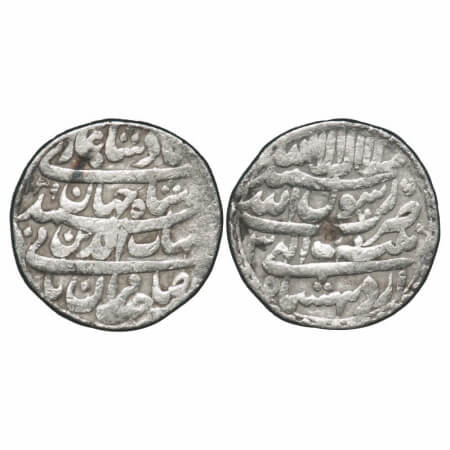 Shah Jahan I, Silver Rupee, 11.43g, Patna Mint, Ilahi type, 'Ardibihisht' Month, AH 1039/3