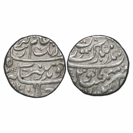 Aurangzeb, Silver Rupee, 11.43g, Bandar-i-Mubarak Surat Mint, AH 1071/Ahd (1) RY, complete
