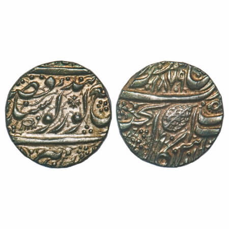 Sikh Empire, Silver Rupee, 11.03g, Ranjit Singh (VS1856-1896/1799-1839 AD), Amritsar Mint,