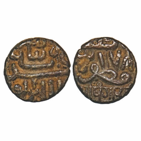 Kutch, Silver Kori, 2.34g, Khengarji II, INO Muzaffar Shah III, AH 978. Rajgor. 51.1. Very