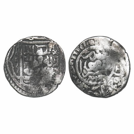 Timurid Dynasty, Mongol States, Silver Tanka, 5.05g, Shahrukh Mirza (1405-1447 AD), Astara
