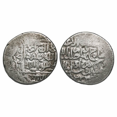 Timurid Dynasty, Mongol States, Silver Tanka, 5.07g, Shahrukh Mirza (1405-1447 AD), Herat 