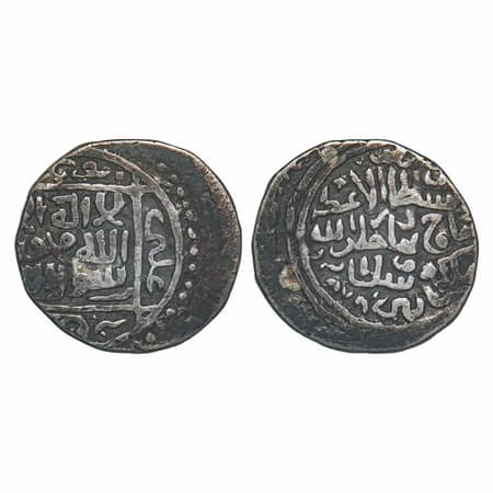 Timurid Dynasty, Mongol States, Silver Tanka, 5.00g, Shahrukh Mirza (1405-1447 AD), Qaysar