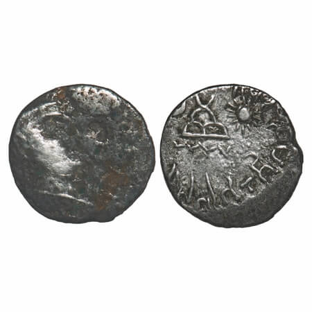 Western Kshatrapas, Kardamaka Dynasty, Chastana as Mahakshatrapa, (78-130 AD), Silver, Dra