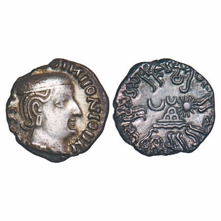 Western Kshatrapas, Kardamaka Dynasty, Rudrasimha I (c. 177-198 AD), son of Rudradaman I, 