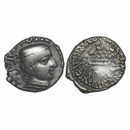 Western Kshatrapas, Kardamaka Dynasty, Damajadasri II Son Of Rudrasena I, (232-234 AD), Si