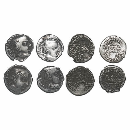 Western Kshatarapas, Damajadasri III s/o Damasena(c. 171-178 SE/ 249-256 AD), Silver Drach