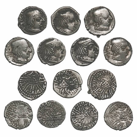 Western Kshatrapas, Kardamaka Dynasty, Bhartrudaman (c. 276-282 AD), son of Rudrasena II, 