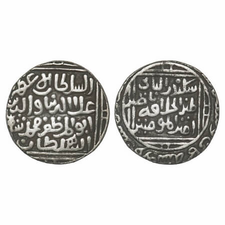 Dehli Sultanate, Silver Tanka, 10.91g, Ala Al Din Muhammad (AH 695-715 / 1296-1396 AD), AH