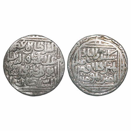 Dehli Sultanate, Silver Tanka, 10.80g, Ala al Din Muhammad (AH 695-715 / 1296-1316 AD), Mi