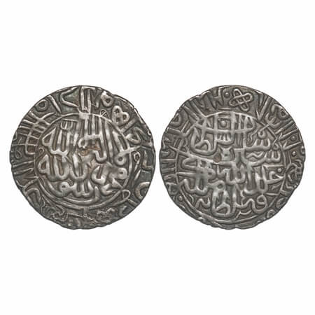 Dehli Sultanate, Silver Tanka, 11.23g, Sher Shah Suri (AH 945-952 / 1538-1545 AD), Agra-Gw