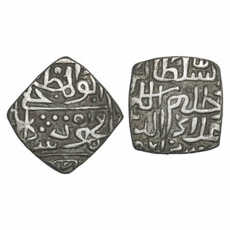 Malwa Sultanate, Billon Tanka (96 Rati standard), 10.86g, Ala Al Din Mahmud Shah I (AH 839