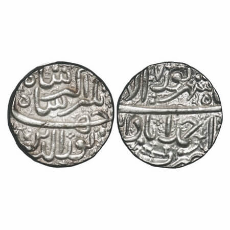 Jahangir, Silver Rupee, 11.45g, Ahmadabad Mint, Ilahi month 'Shahrewar', AH (10)21/7 RY. K