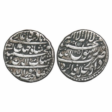 Shah Jahan I (AH 1037-1068/1628-1658 AD), Silver Rupee, 11.43g, Dar ul Khilafat Agra Mint,