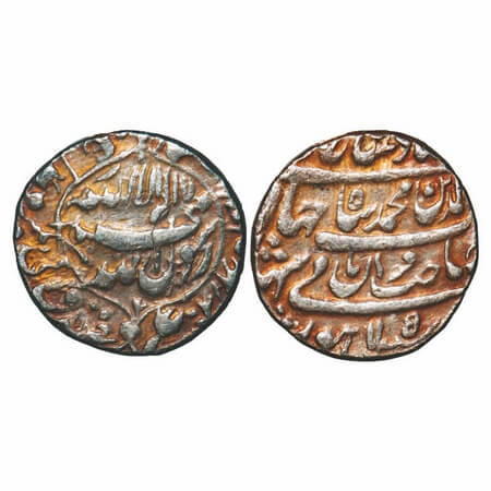 Shah Jahan I, Silver Rupee, 11.08g, Lahore Mint, AH 1041/5 RY, name of four caliphs and ka