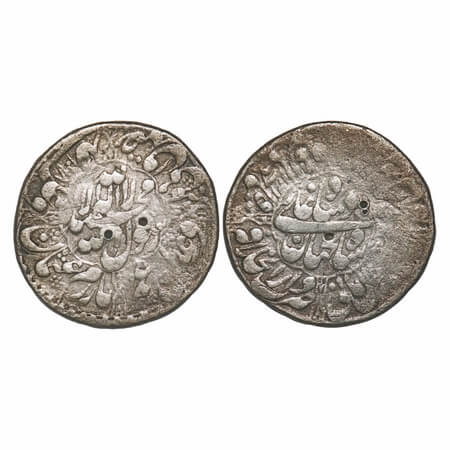 Shah Jahan I, Silver (Nazarana) Rupee, 10.82g, broad flan, Dar ul Khilafat Shahjahanabad M
