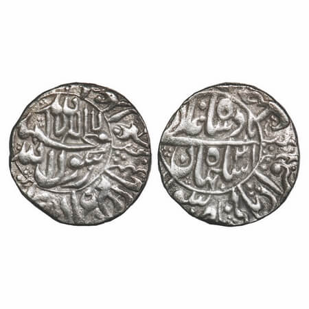 Shah Jahan I, Silver Rupee, 11.44g, Surat Mint, AH (1067)/31 RY, both sides legends in cir