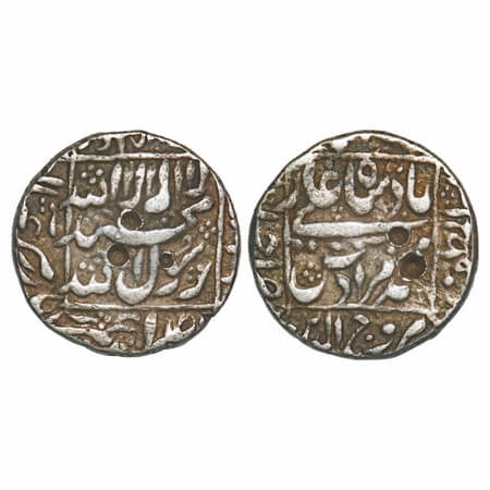 Murad Bakhsh, Silver Rupee, 11.40g, Ahmadabad Mint, AH (10)68. KM 272.1. About Very Fine, 