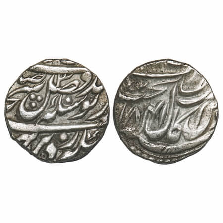 Sikh Empire, Silver Rupee, 11.19g, Sikhs (Misls), Gulab Singh (VS 1839-1857, 1782-1800 AD)