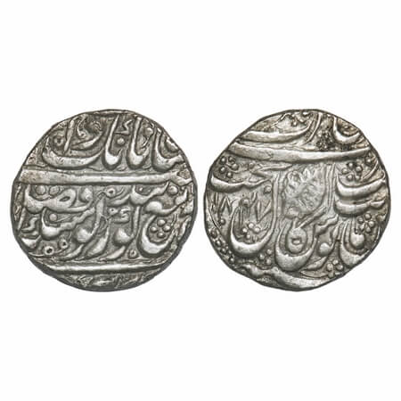 Sikh Empire, Silver Rupee, 11.08g, Sikhs (Misls), Gulab Singh (VS 1839-1857, 1782-1800 AD)