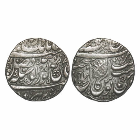 Sikh Empire, Silver Rupee, 11.15g, Sikhs (Misls), Gulab Singh (VS 1839-1857, 1782-1800 AD)