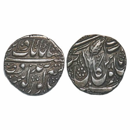 Sikh Empire, Silver Rupee, 11.05g, Ranjit Singh (VS 1856-1896/1799-1839 AD), Amritsar Mint