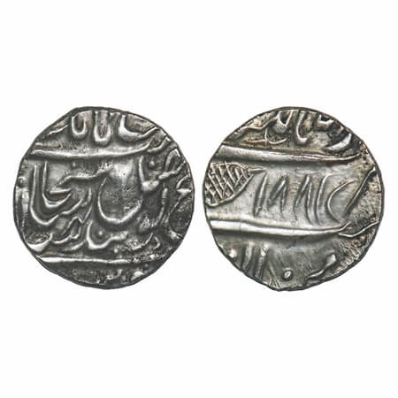 Sikh Empire, Silver Rupee, 11.07g, Ranjit Singh (VS1856-96;1799 -1839 AD) Nanakshahi type,