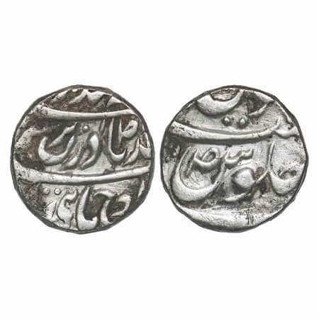 Kaithal, Silver Rupee, 11.13g, Bhailal Singh (1781-1819 AD), INO Ahmad Shah Durrani, 'Suad