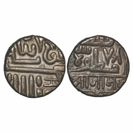 Kutch, Silver Kori, 4.58g Khengarji I (AH 939-994 / 1533-1585 AD), INO Mahmud bin Latif, S