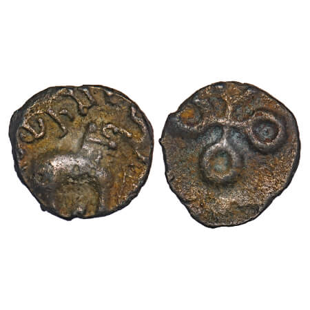 Satavahanas, Siri Yajna Satakarni, Tarhala type, Vidarbha Region, Potin Unit, 2.90g, 16.37