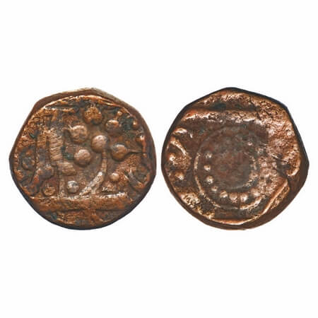 Ratlam, Copper Falus/Paisa, 11.10g, Anonymous Hammered Coinage, Raij Series, INO Shah Alam