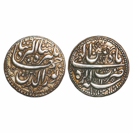 Jahangir (AH 1014-1037/1605-1627 AD), Silver Rupee, 11.44g, Agra Mint, AH 1026/11 RY, Ilah