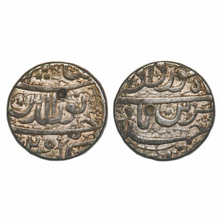 Jahangir (AH 1014-1037/1605-1627 AD), Silver Rupee, 11.35g, Ahmadabad Mint, AH 1025/11 RY,
