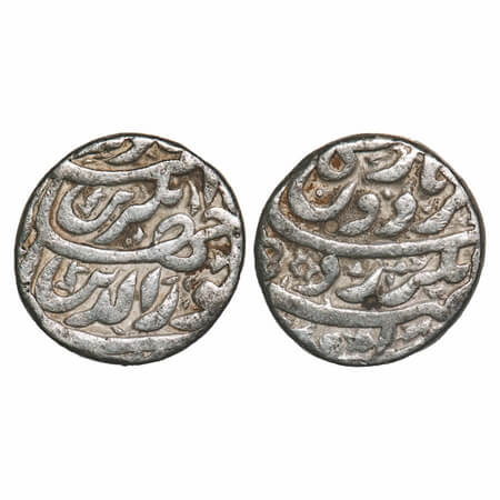 Jahangir (AH 1014-1037/1605-1627 AD), Silver Rupee, 11.26g, (Akbarnagar) Mint, (20) RY, Ga