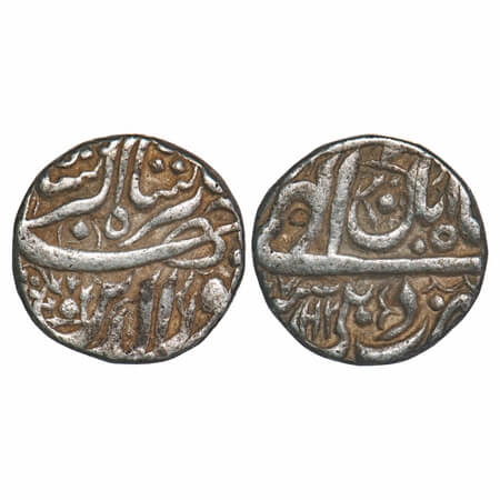 Jahangir (AH 1014-1037/1605-1627 AD), Silver Rupee, 11.42g, Dehli Mint, Month 'Aban', Erro