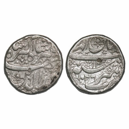Jahangir (AH 1014-1037/1605-1627 AD), Silver Rupee, 11.31g, Kashmir Mint, AH 1026/13 RY, M