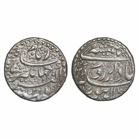 Jahangir (AH 1014-1037/1605-1627 AD), Silver Rupee, 11.30g, Lahore Mint, AH 1026/12 RY, Ha
