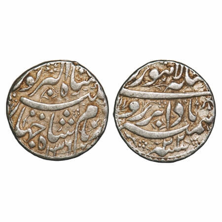Jahangir (AH 1014-1037/1605-1627 AD), Silver Rupee, 11.33g, Lahore Mint, AH 1036/22 RY, Ba
