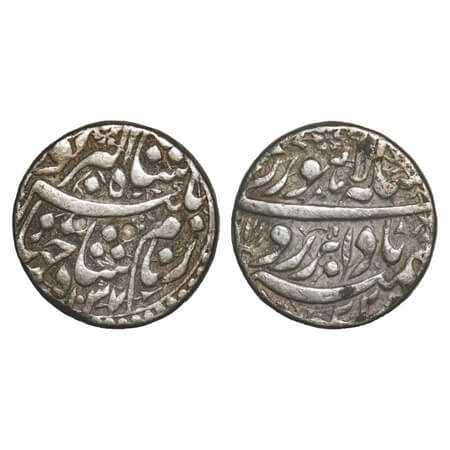 Jahangir (AH 1014-1037/1605-1627 AD), Silver Rupee, 11.33g, Lahore Mint, AH 1037/22 RY, Ba