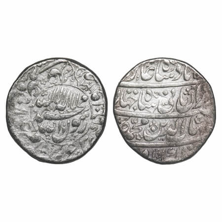 Shah Jahan I (AH 1037-1068/1628-1658 AD), Silver Rupee, 11.34g, Akbarabad Mint, AH 1041, f