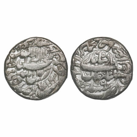 Shah Jahan I (AH 1037-1068/1628-1658 AD), Silver Rupee, 11.11g, Bhakkar Mint, AH 1043/6 RY