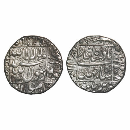 Shah Jahan I (AH 1037-1068/1628-1658 AD), Silver Rupee, 11.43g, Burhanpur Mint, AH 1043/6 