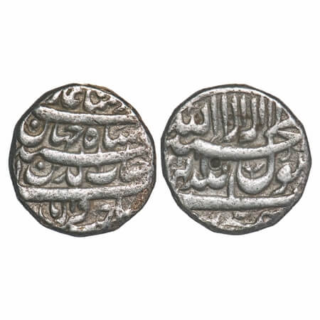 Shah Jahan I (AH 1037-1068/1628-1658 AD), Silver Rupee, 11.09g, Kashmir Mint. KM 224.12 ty
