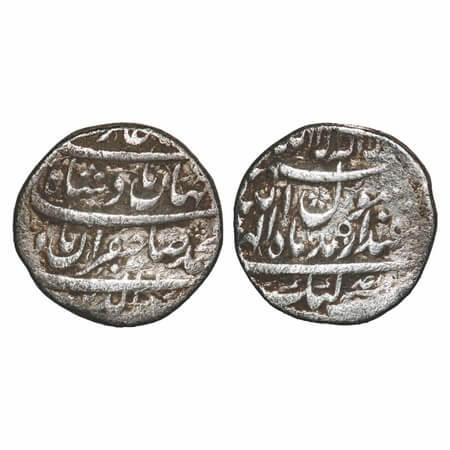 Shah Jahan I (AH 1037-1068/1628-1658 AD), Silver Rupee, 11.14g, Katak Mint, AH (1037)/Ahad