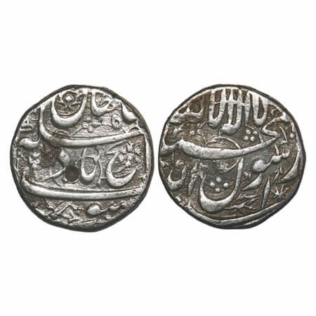 Shah Jahan I (AH 1037-1068/1628-1658 AD), Silver Rupee, 11.27g, Surat Mint, AH (1037)/(Ahd