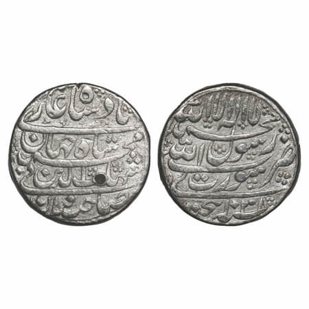 Shah Jahan I (AH 1037-1068/1628-1658 AD), Silver Rupee, 11.37g, Surat Mint, AH 1038/(Ahad 