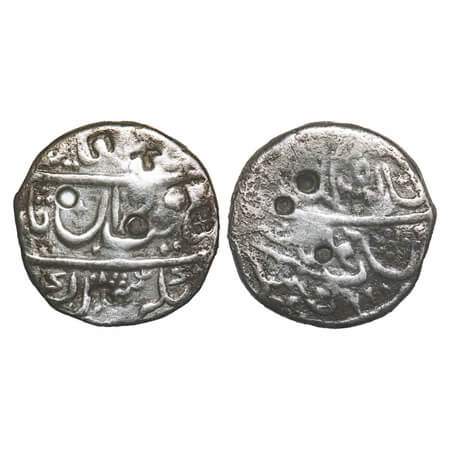 Muhammad Shah (AH 1131-1161/1719-1748 AD), Silver Rupee, 10.21g, Dar ul Khilafat Shahjahan