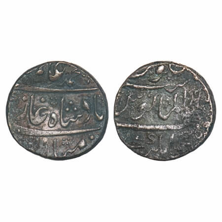 Alamgir II (AH 1167-1173/1754-1759 AD), Silver Rupee, 11.30g, Kankruti Mint, Al Manus type